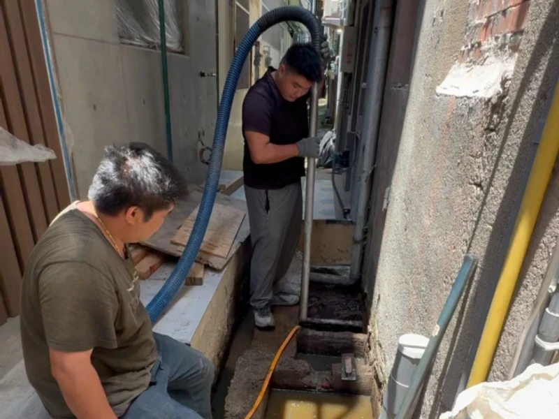 化糞池堵塞查修